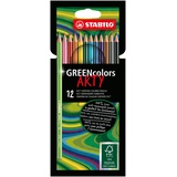 Stabilo GREENcolors ARTY Mehrfarbig
