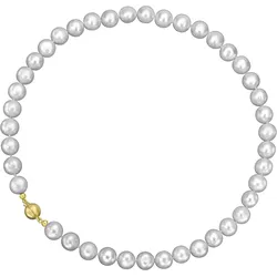 Perlenkette grau mit Magnetverschluss