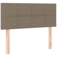 VidaXL Kopfteil Taupe 90x5x78/88 cm Stoff