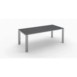 Sit Mobilia Olympia Gartentisch 240 x 95 x  cm Schwarz/Weiß