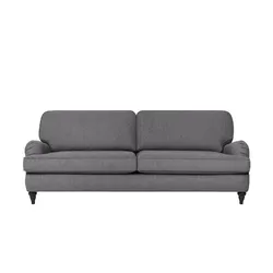 SOHO Sofa  Birmingham , grau , Maße (cm): B: 220 H: 85 T: 100