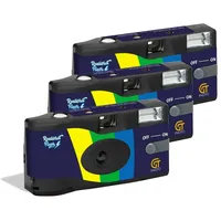 GT Photo - Packung mit 3 Einwegkameras Realishot Flash – 27 Fotos