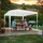 Tectake tectake® Pavillon Kara 3 x 3 m