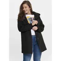 ONLY CARMAKOMA Damen Carsedona Light Coat Otw Mantel, Schwarz (Black Black), M EU - M