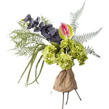 Bloomingville Poetry Blumenstrauß, Grün, Kunststoff
