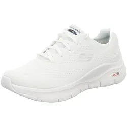 Skechers Damen Schnürschuh Arch Fit in beige