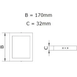 Gtv MATIS PLUS LED-Aufbauleuchte