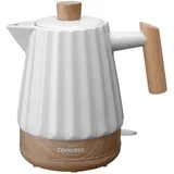 Concept RK0090 Keramik-Wasserkocher 1,5 L Weiß