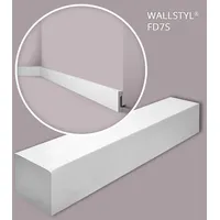 NMC & FD7S-box wallstyl Sockelleisten 1 Karton set mit