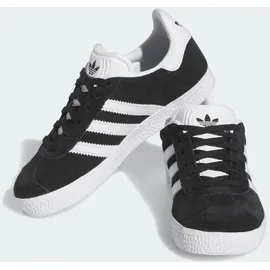 adidas Gazelle Core Black / Footwear White / Gold Metallic 34