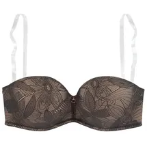 nuance by lascana Multiway-BH Balconette-BH Schwarz/Nougat 85C