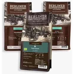 Berliner Kaffeerösterei Exklusives Probierpaket 750g