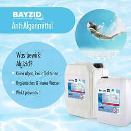 Bayzid 5 L Algizid Algenverhütung für Pools
