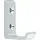 FP Wilesco Garderobenprofilhaken 38X48 mm Fo Lm poliert