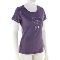 Chillaz Gandia Happy Alpaca Damen T-Shirt-Lila-36
