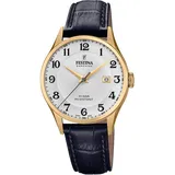 Festina Herren F20010/1 Swiss Made Capsule Herrenuhr - Schwarz/Silber