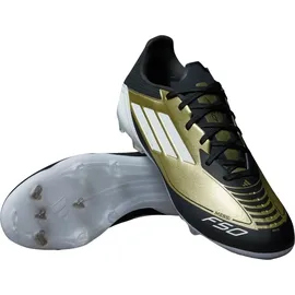 Adidas F50 League Messi FG/MG Gold Metallic / Cloud White / Core Black 43 1/3