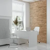 Wandverkleidung aus Holz 3D Optik Natürliches Eiche Holz Wandpaneele von Wooden Wall Design model EGO (1m2)