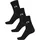 New Line Newline Logo Socken 2 Paare Schwarz 35-38