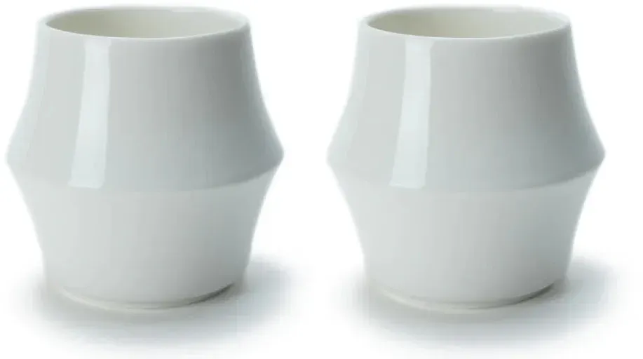 KRUVE | CASCADE ESPRESSO SET | 2 Gläser im Set | WHITE