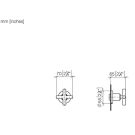 Dornbracht Unterputzventil Chrom 36607892-00