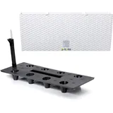 Botle Pflanzkübel rechteckig 60 x 30 x 30 cm Weiß