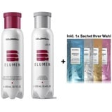 Goldwell Elumen Haarfarbe [SV@10]  + Lock + 1x Kerasilk Sachet / Probe