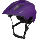 Force Kinderhelm Zebu mit Blinklicht Violett Größe L-XL