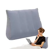 Jongyumo Reisewedgekissen Zum Schlafen | Aufblasbares Keilkissen | Ergonomische Weiche Stütze Für Die Schlafposition, Reisen, Krankenhaus Und Pflege