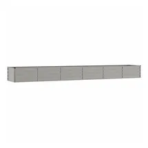 vidaXL Hochbeet Rostig 480 x 80 x 45 cm Cortenstahl