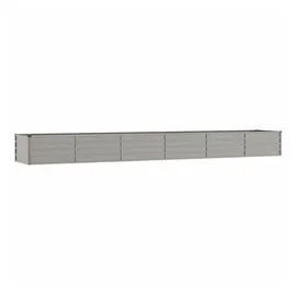 vidaXL Hochbeet Rostig 480 x 80 x 45 cm Cortenstahl