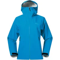 Bergans Damen Essentials Rainshell 2.5L Jacke (Größe S, blau)