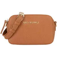 Valentino Pansy Umhängetasche Kunstleder Brown