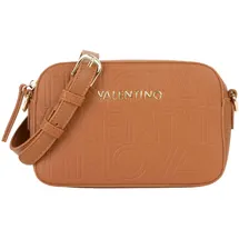 Valentino Pansy Umhängetasche Kunstleder Brown