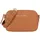 Valentino Pansy Umhängetasche Kunstleder Brown