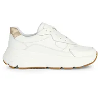 GEOX Damen D DIAMANTA B Platform, White/LT Gold, 41