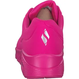 SKECHERS Uno Night Shades hot pink durabuck 37