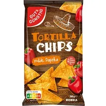 Gut&Günstig Tortilla Paprikageschmack Chips 300,0 g