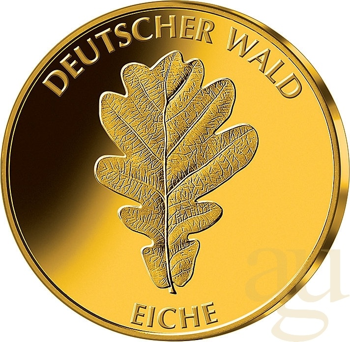 20 Euro Goldmünze Deutscher Wald - Eiche 2010 (G)