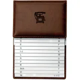 Veloflex Telefonregister (Schuppen) 155x225mm braun