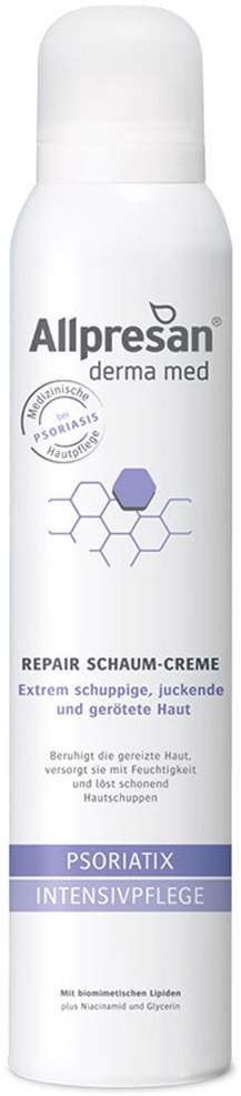 Allpresan Derma med Psoriatix Intensivpflege  Repair Schaum-Creme