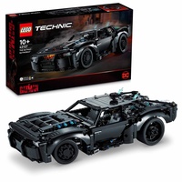 LEGO 42127 Technic BATMANS BATMOBIL Spielzeugauto, Modellauto-Bausatz aus dem Batman-Film von 2022 mit Leuchtsteinen, Auto-Spielzeug für Kinder und Jugendliche, Geschenk für Fans des Films