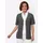 Witt Weiden Strickjacke Kurzarm Ajour grau|schwarz 38