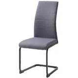 Hti-Living Schwingstuhl SallyP Polyester grau
