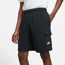 Nike Sportswear Club Herren-Cargoshorts Black/Black/White L