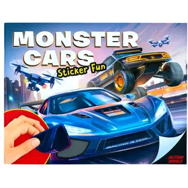 DEPESCHE Action World Monster Cars Stickerbuch 200 Sticker