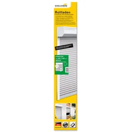 Schellenberg Vorbaurolladen Komplett-Set 80 x 100 cm grau/weiß