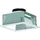 Ridi Einbaudownlight 1 Kunststoff weiß
