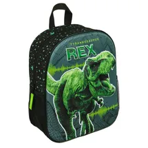 Undercover Jurassic World Netztaschen, ab 4 Jahren – Schultasche mit großem Hauptfach und Reißverschluss