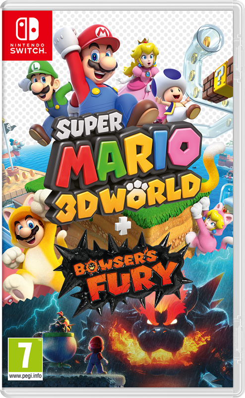 Super Mario 3D World + Bowser's Fury - Switch - Action - PEGI 3